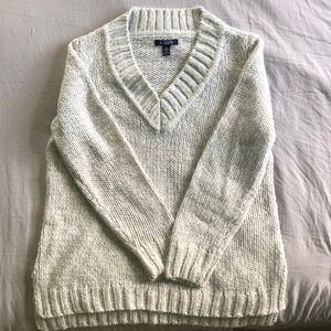 Chaps V-Neck Knit Sweater